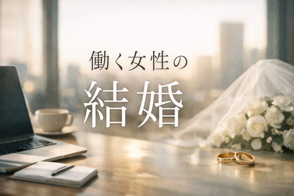 働く女性に結婚のメリットはない？共働き・税金・負担の現実を整理
