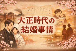 大正時代の結婚年齢は何歳だった？当時の法律と男女差の実態
