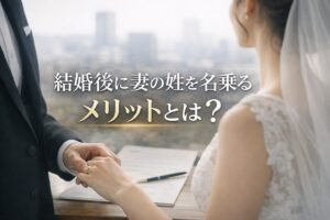 結婚で妻の姓を名乗るメリットとは？戸籍・世帯主・反対意見まで専門的に解説
