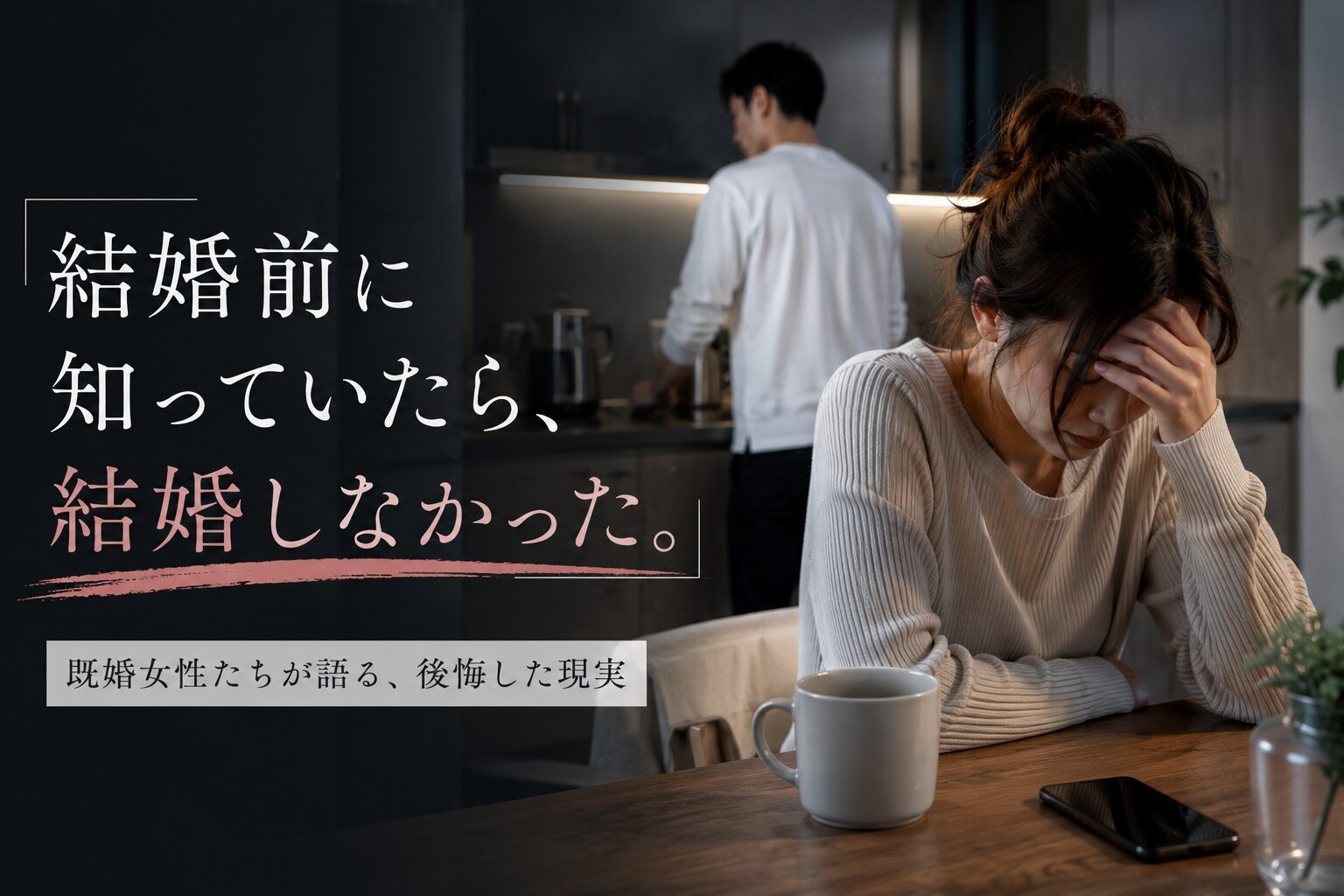 「結婚前に知っていたら…」既婚女性たちが語っていた“後悔した現実”